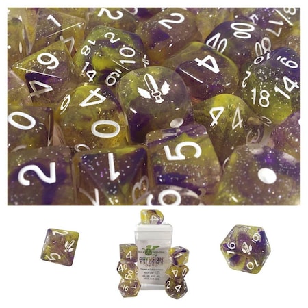 Role 4 Initiative Diffusion Paladins Oath Dice - Set of 7 R4I50527-7C-S